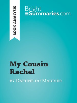 cover image of My Cousin Rachel by Daphne du Maurier (Book Analysis)